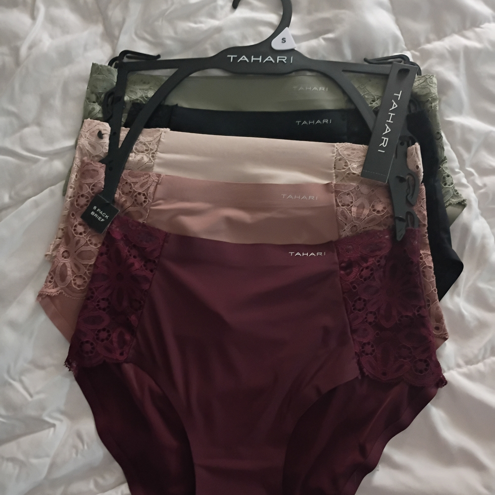 Tahari Women's Lace Trim Panties in Assorted Colors